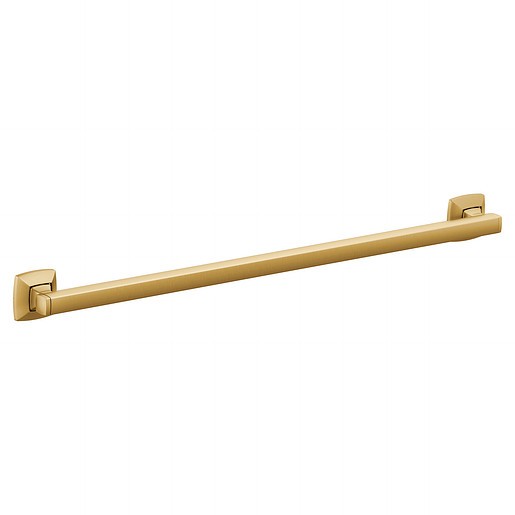 Moen YG5124BG Voss 24 in. Designer Grab Bar - Brushed Gold