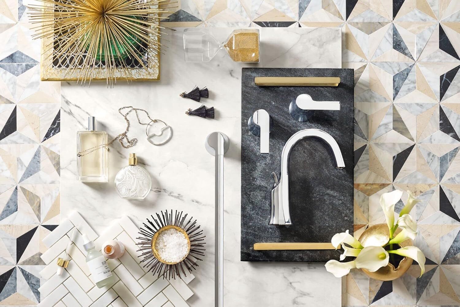 Moen TS6925 Doux 2-Handle Widespread Bathroom Faucet Chrome