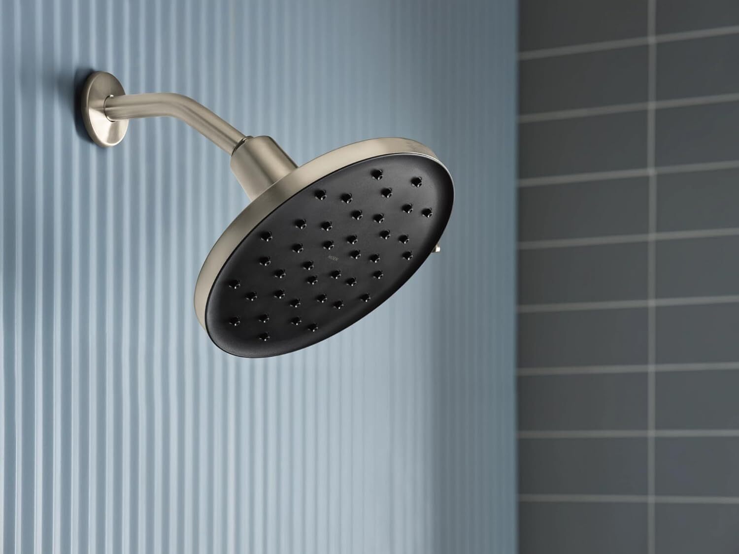 Moen 220R3BN Verso 9" Diameter Eco-Performance Rainshower Head Brushed Nickel