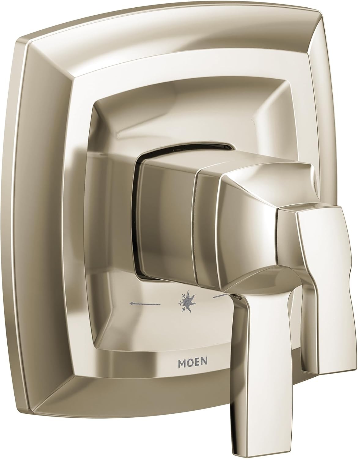 Moen UT4691NL Voss Tub & Shower M-CORE 4 Transfer Valve Trim Kit Polished Nickel