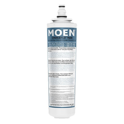 Moen 9601 ChoiceFlo Replacement Water Filter Compatible With Moen Sip Filtered