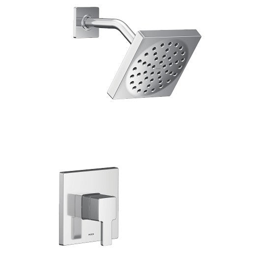 Moen UTS2712EP 90 Degree M-CORE 2-Series 1-Handle Shower Only Trim Kit - Chrome