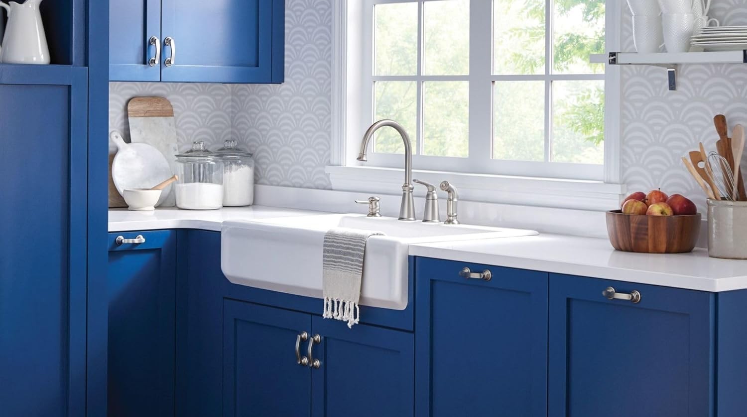 Moen 87044SRS Whitmore 1-Handle High Arc Kitchen Faucet - Spot Resist Stainless