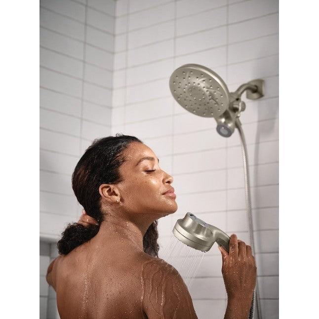 Moen 26010SRN Engage 6-Function Showerhead With Handheld Shower - Brushed Nickel