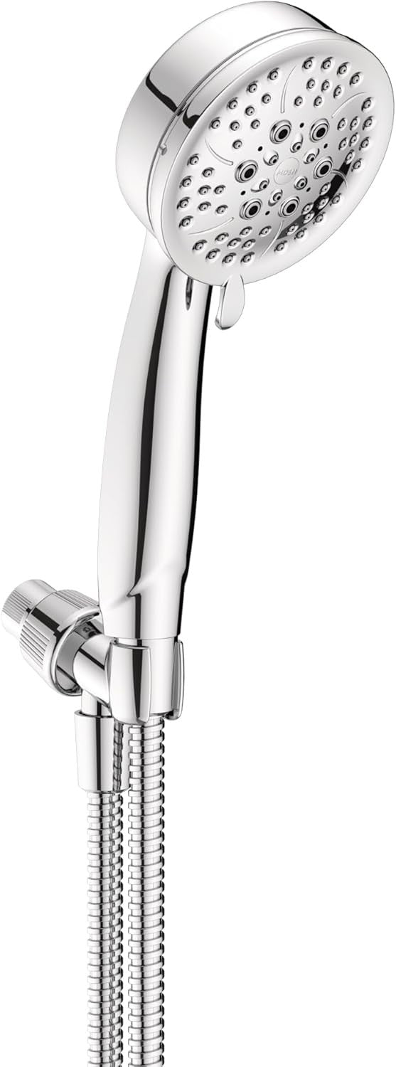 Moen 26015 Caldwell Handheld Shower Head 2.5-GPM 5-Settings - Chrome