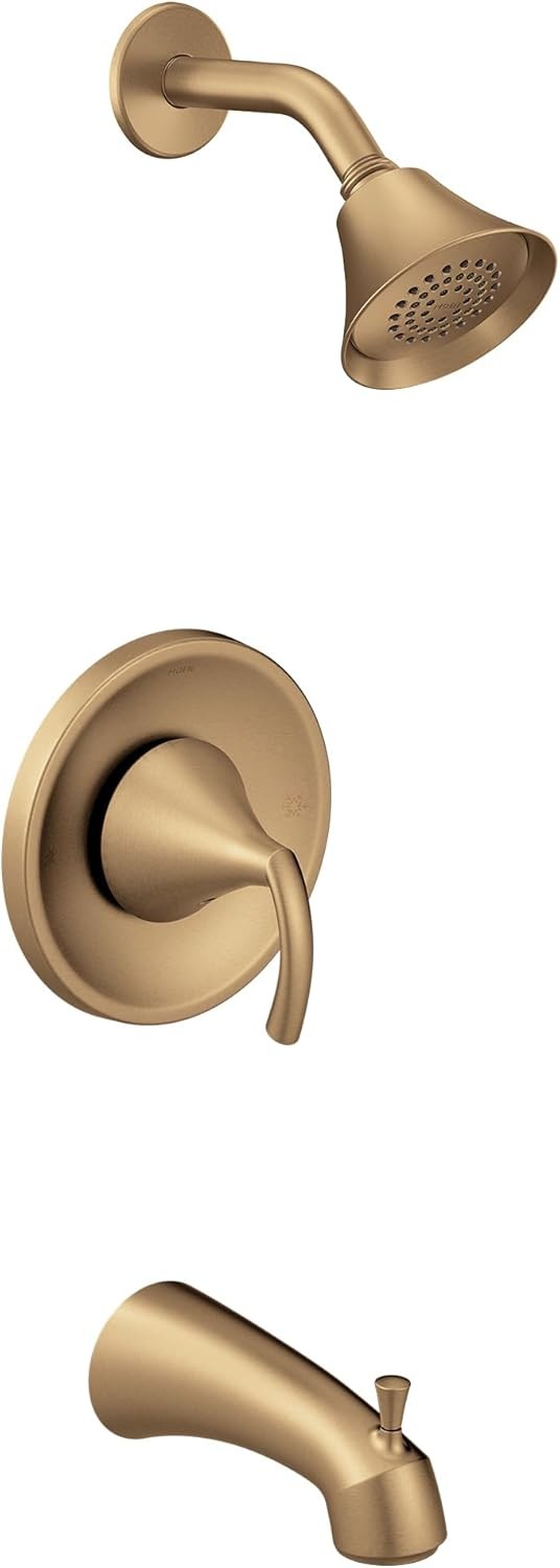 MOEN T2743EPBZG Glyde Posi-Temp Tub & Shower Trim Kit - Bronzed Gold