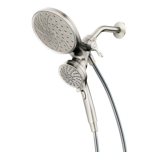 Moen 26008SRN Attract Magnet 6-Spray Hand Dual Shower Head - Brushed Nickel