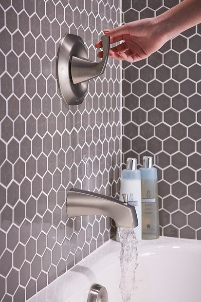 Moen Lindor 82504SRN 1 Handle Posi-Temp Tub & Shower Valve Trim - Brushed Nickel