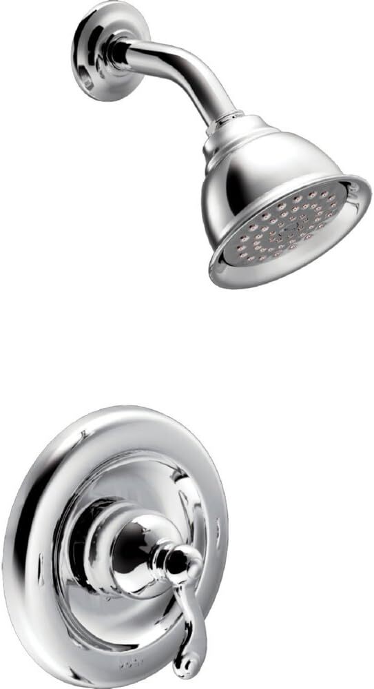 Moen T2122 Chrome Traditional Single Handle Pressure Balanced Shower NO VALVE