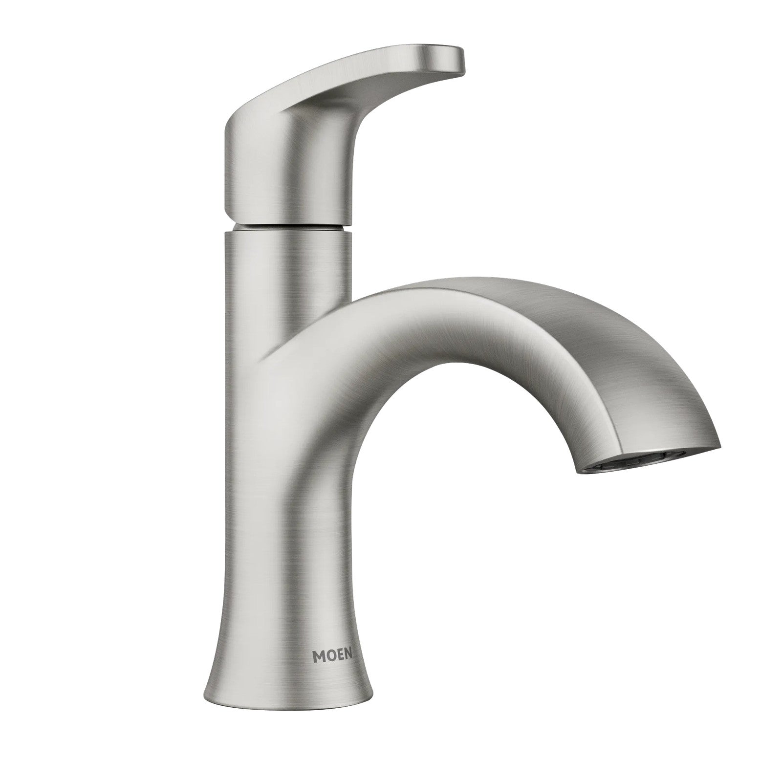 Moen 84346SRN Karis 1-Handle Bathroom Sink Faucet - Spot Resist Brushed Nickel