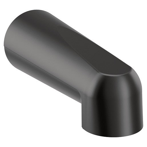 Moen 3829BL Non-Diverter 1/2-Inch CC Slip-Fit Tub Filler Spout Matte Black