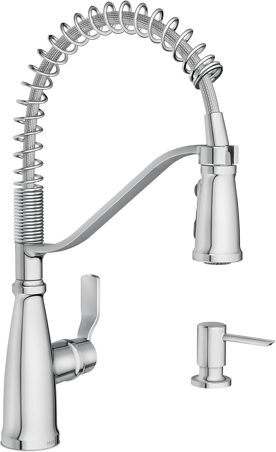 Moen 87886 Nolia One-Handle Pre-Rinse Kitchen Faucet | Silver Spring - Chrome