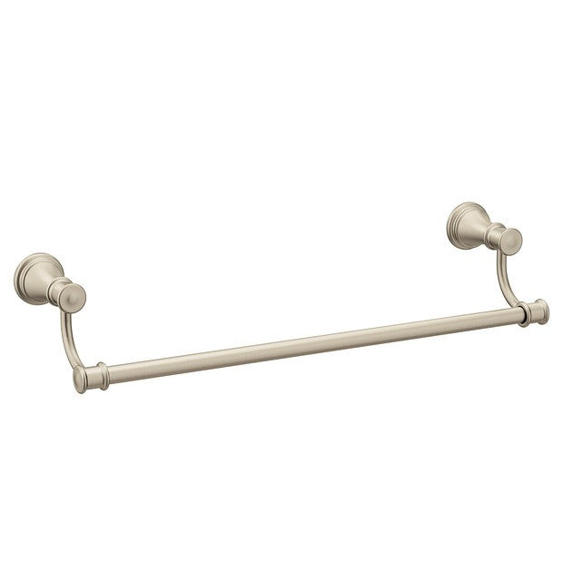 Moen YB6424BN Belfield 24-Inch Bathroom Towel Bar - Brushed Nickel