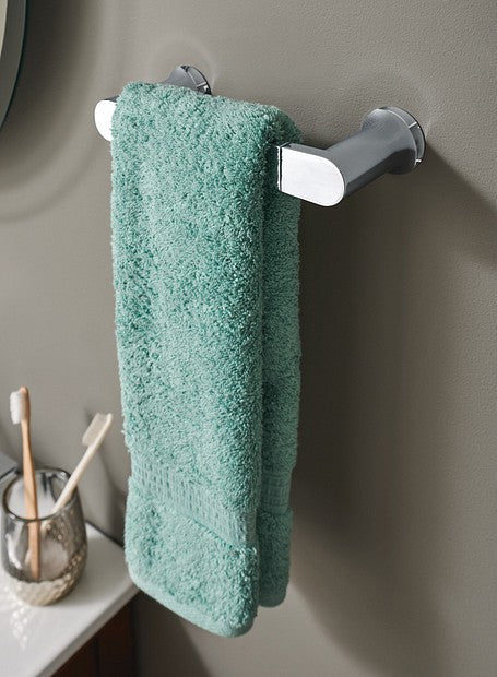 Moen BH3886CH Genta LX Double Post Wall Mounted Hand Towel Bar - Chrome