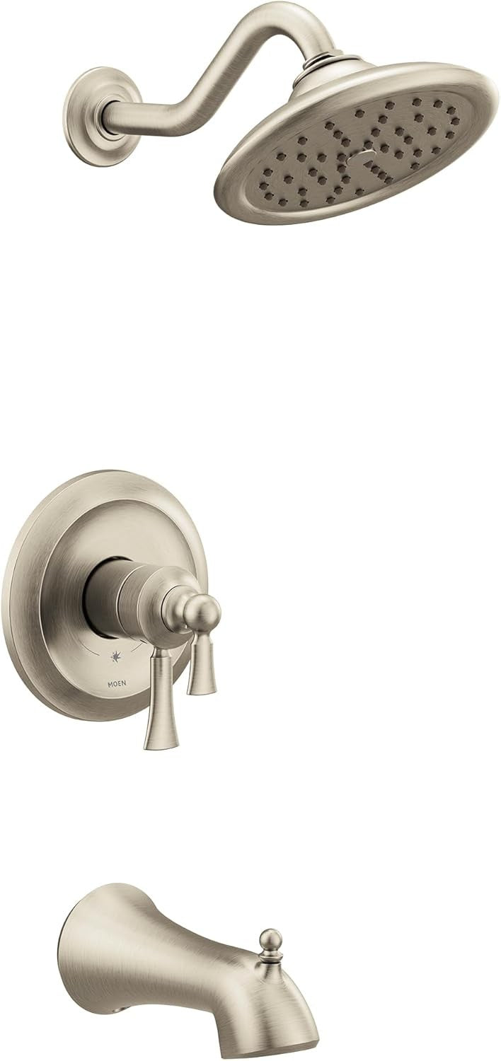 Moen UT45503EPBN Wynford M-CORE 4-Series 1-Handle Shower Trim Brushed Nickel