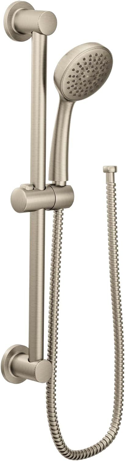 Moen 3868EPBN Eco-Performance Brushed Nickel Handheld Shower with 24-Inch Slide