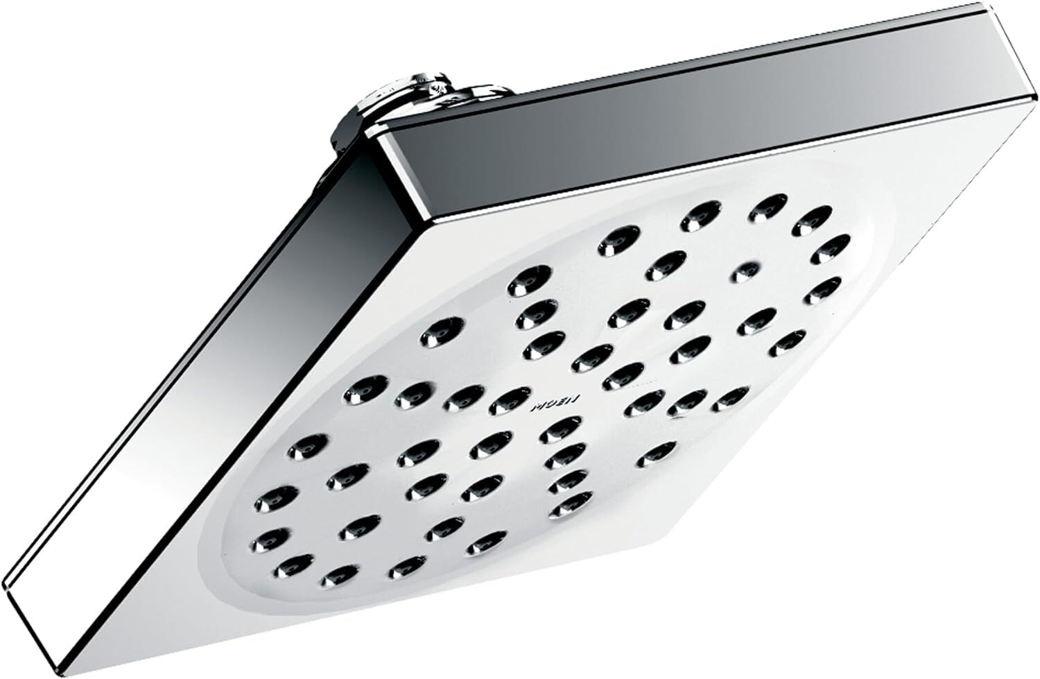 Moen S6340EP - 90-Degree 6" Square 1-Function Showerhead 1.75 GPM - Chrome