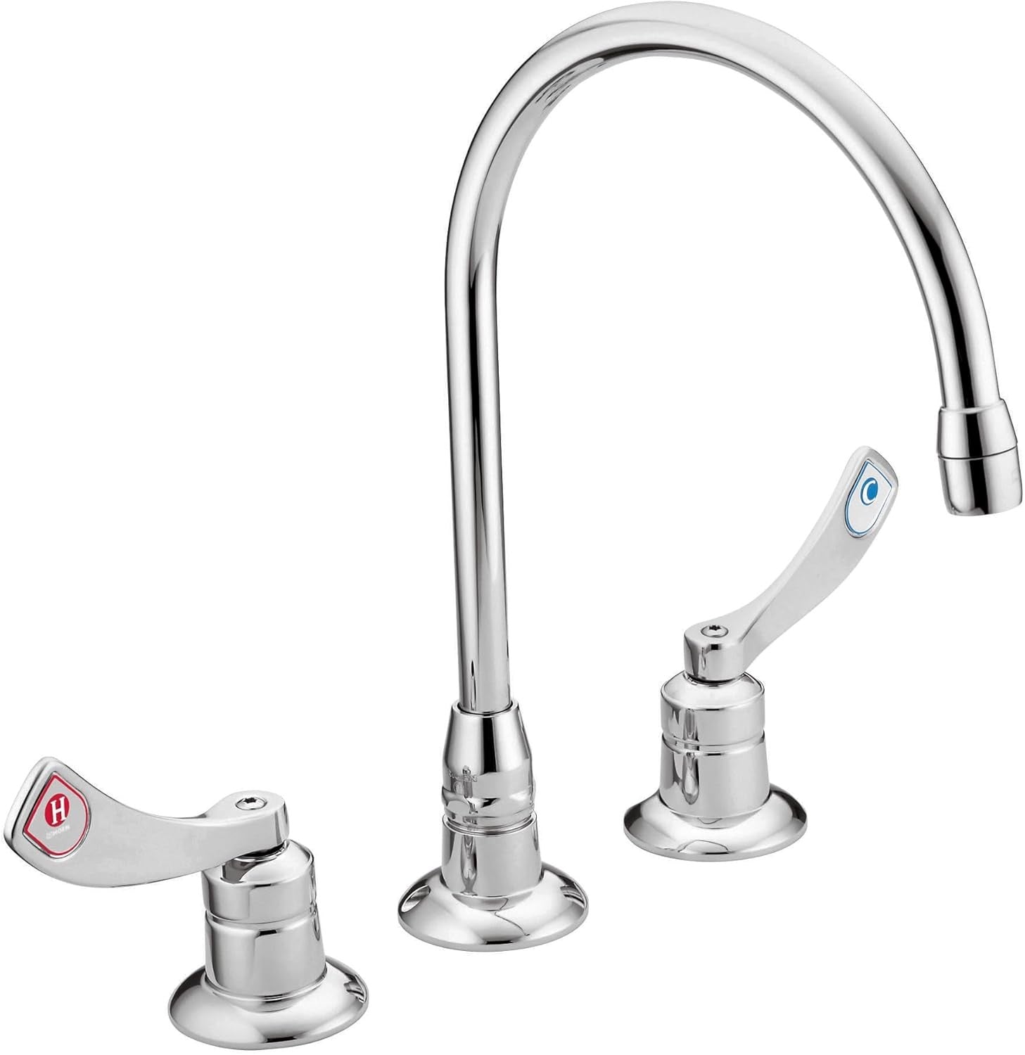 MOEN 8225 Kitchen Faucet Home & Commercial 2-Handle Widespread 1.5 GPM - Chrome