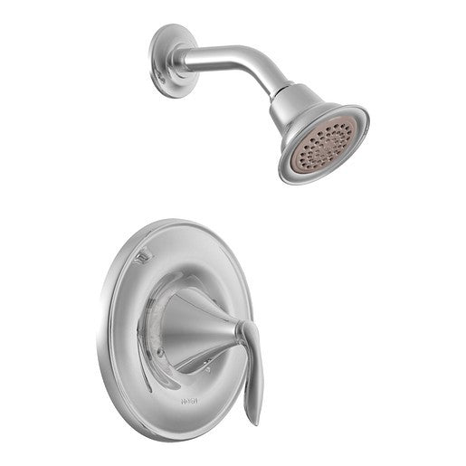 Moen T62132EP Single Handle Posi-Temp Pressure Balanced Shower Only- Chrome
