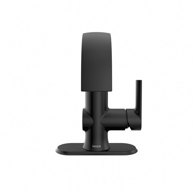 Moen S6910EWBL Doux MotionSense Touchless 1-Handle Bathroom Faucet Matte Black
