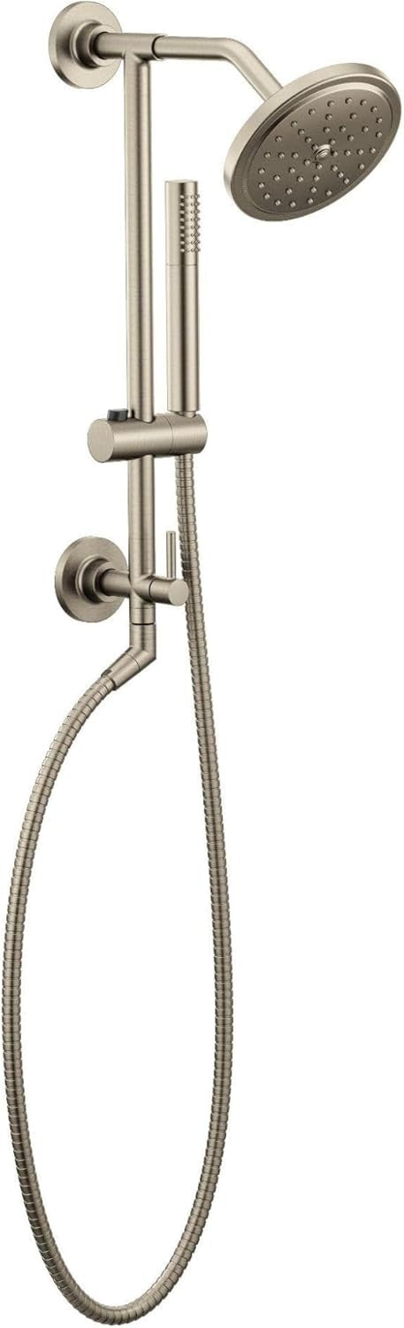 Moen S176EPBN 1-Function 7” Eco-Performance Rainshower Head Brushed Nickel