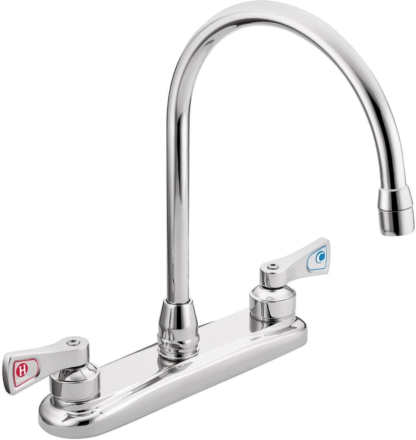 Moen 8287 Commercial M-Dura Kitchen Faucet 2-Handle 2.2 GPM - Chrome