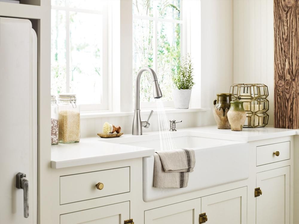 Moen 87699SRS Lucira 1-Handle Pulldown Kitchen Faucet - Spot Resist Stainless