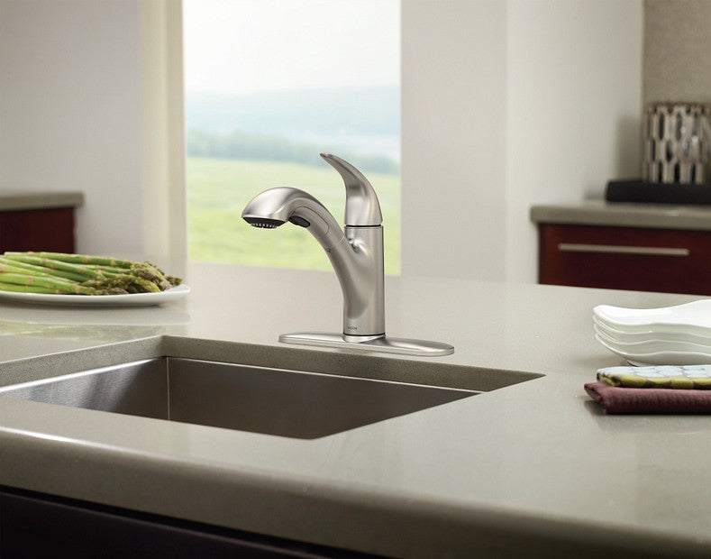 Moen 87039SRS Medina 1-Handle Pull-Out Kitchen Faucet - Spot Resist Stainless