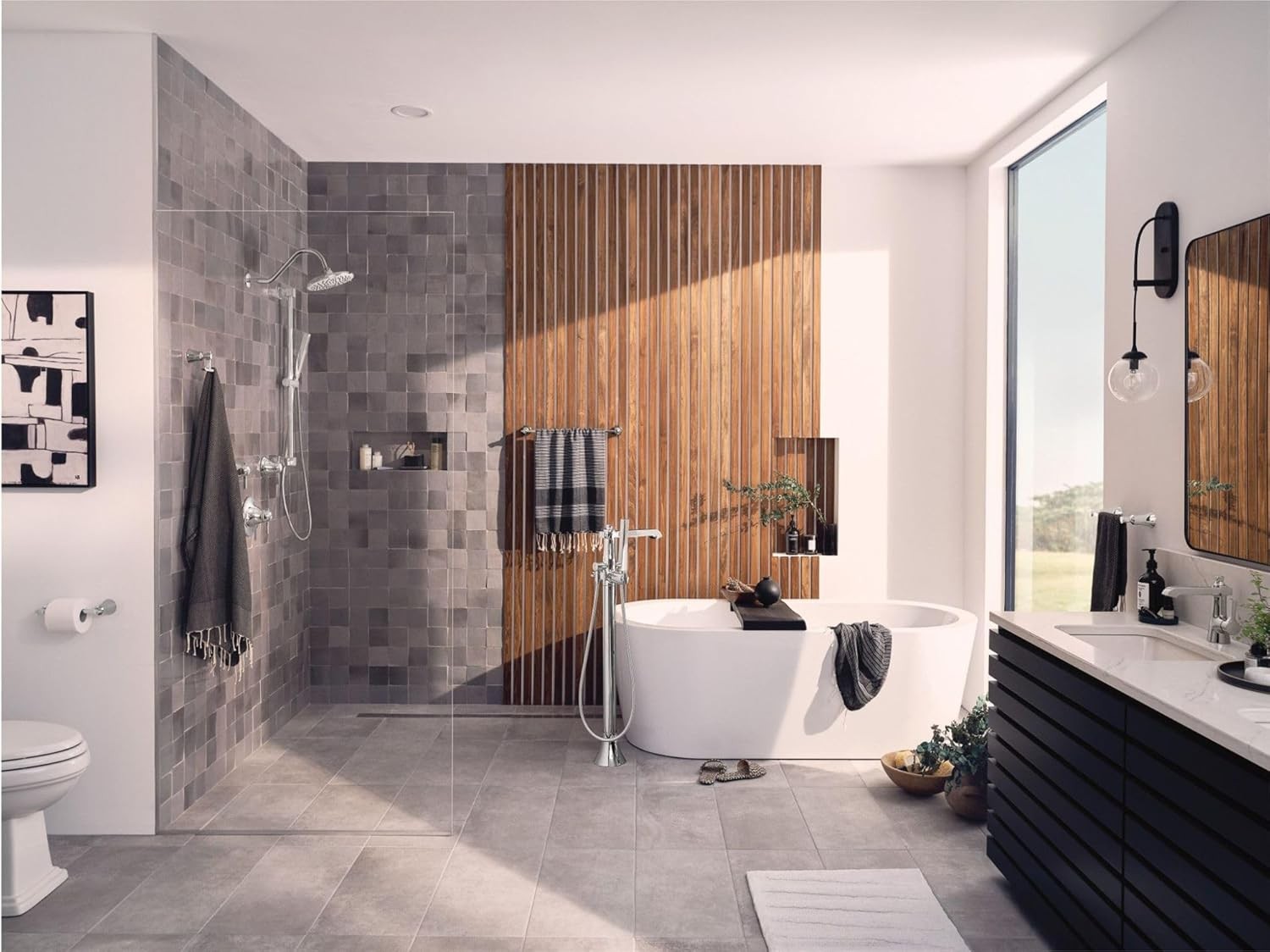 Moen S6320 Velocity Chrome Two-Function 8" 1.75 GPM Spray Head Rainshower