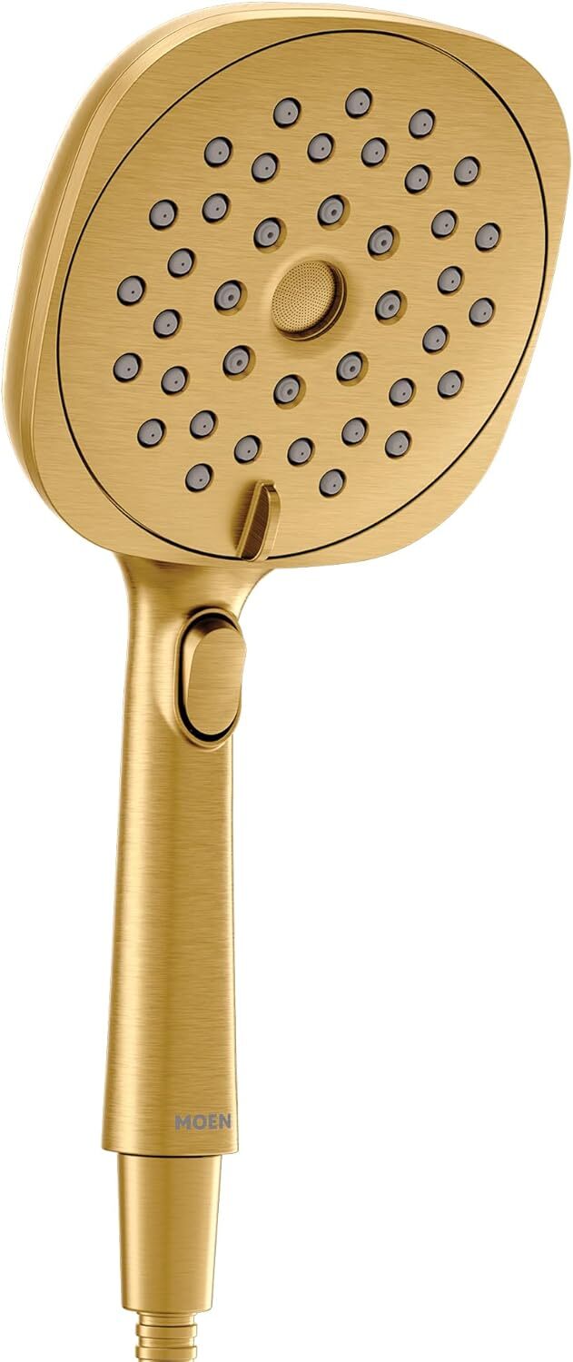 Moen 220H5EPBG Verso 1.75 GPM Hand Shower Infiniti Dial, Magnetix - Brushed Gold
