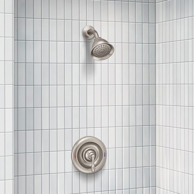 MOEN Caldwell 82496EPSRN Tub & Shower Faucet Set VALVE INCLUDED - Brushed Nickel