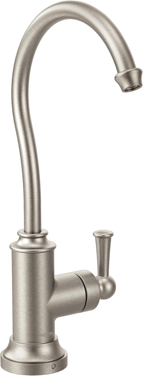 Moen S5510SRS Sip Traditional Cold Water Kitchen Beverage Faucet - Stainless