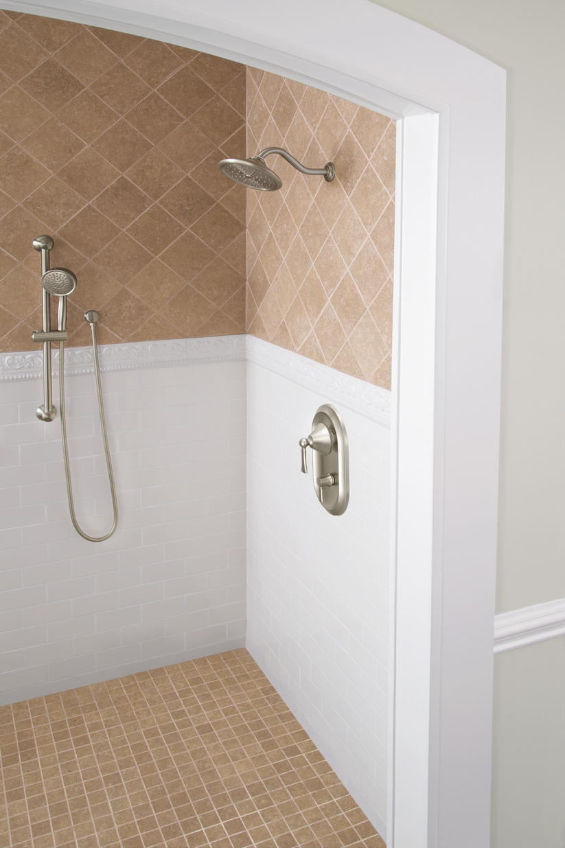 Moen S6310EPBN Eco-performance  7" Rainshower Shower Head - Brushed Nickel