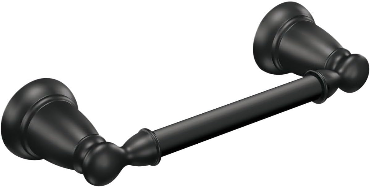 Moen Y2608BL Banbury Pivoting Toilet Paper Holder - Matte Black