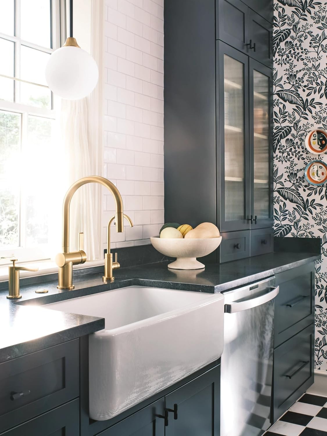 Moen S3947BZG Deck Mounted Modern Soap & Lotion Dispenser - Bronzed Gold