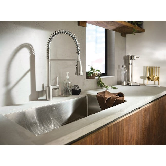 Moen F5923SRS Align 3 In 1 Water Filtration Kitchen Faucet - Spot Stainless