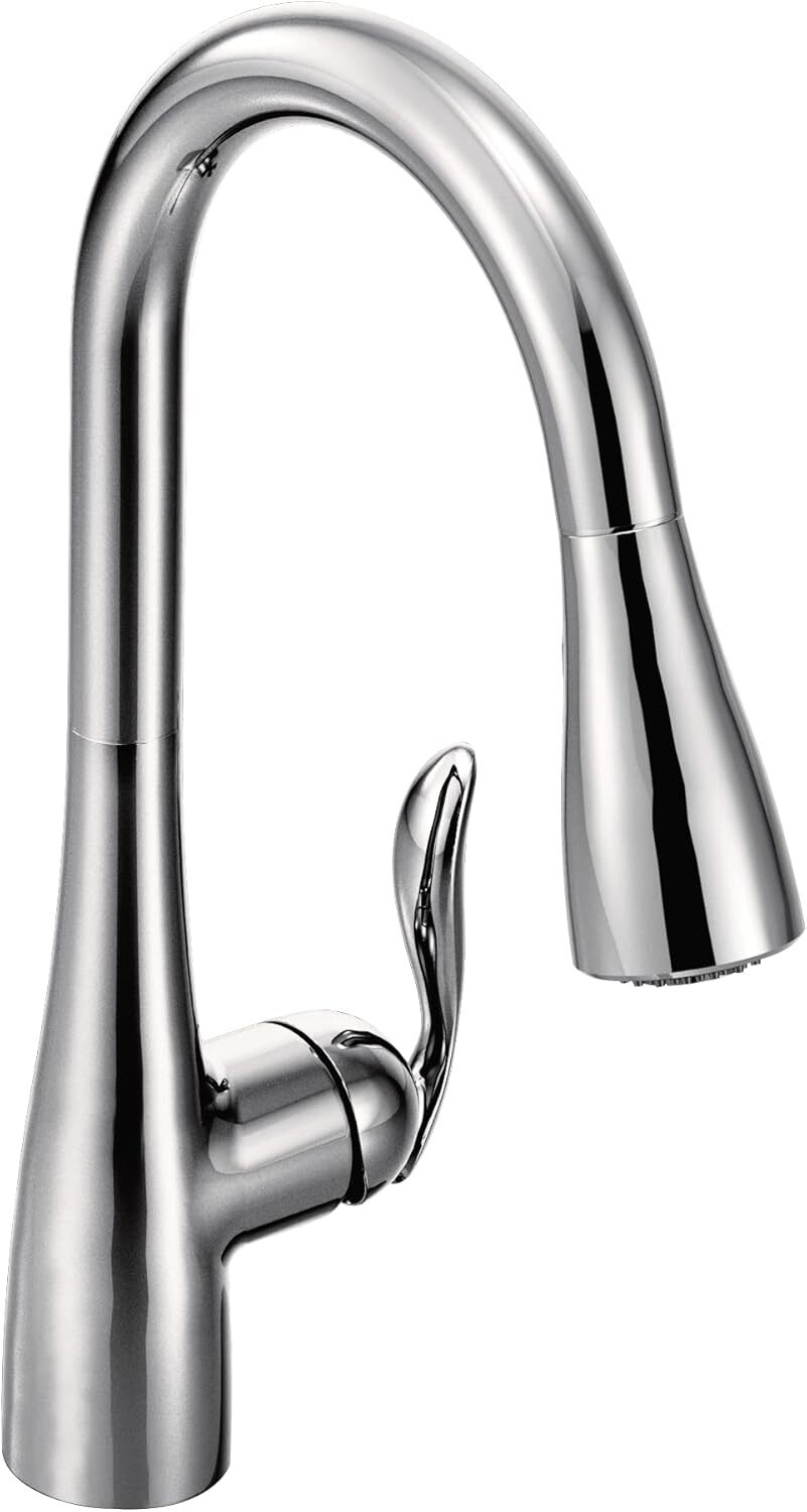 MOEN 7594C Arbor 1-Handle PullDown Sprayer Kitchen Faucet With Reflex, Chrome
