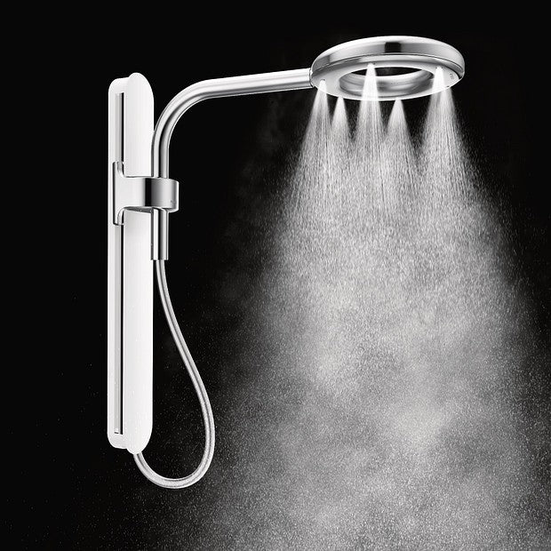 Moen N207R0CH Nebia 8 in. 1-Function Spa Shower Head - White & Chrome
