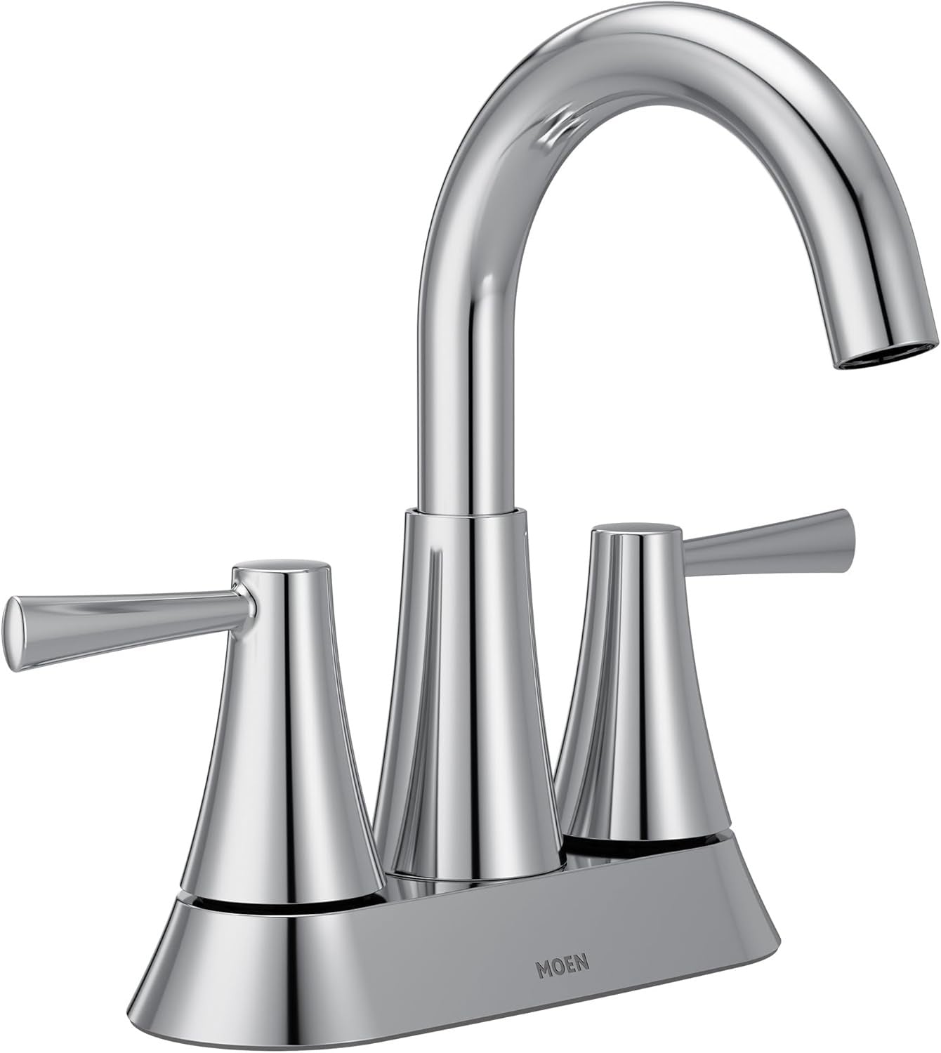 MOEN Ronan 84022 2-Handle 4" Centerset Modern Bathroom Faucet - Chrome
