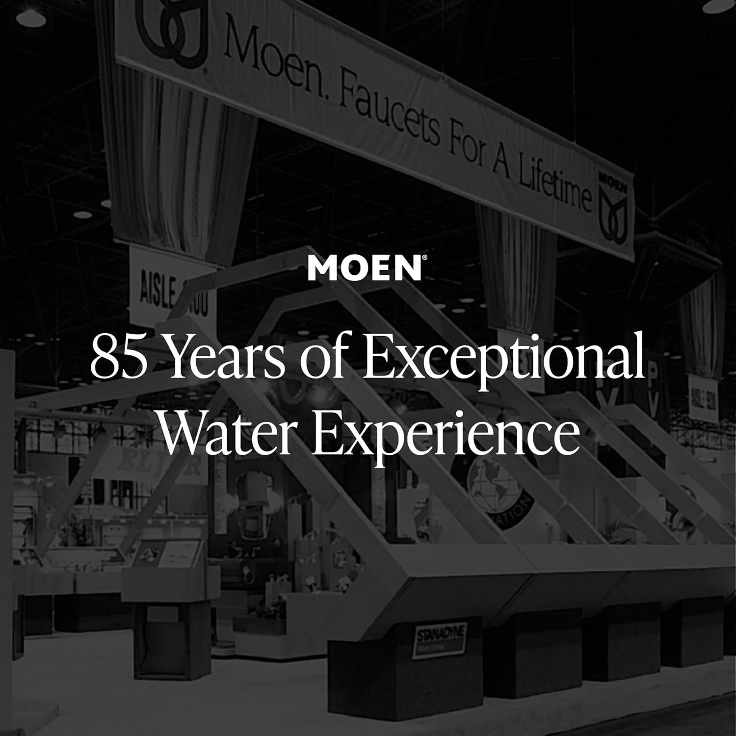 Moen 84980SRN Wellton Single Handle 1-3 Hole Bathroom Faucet - Brushed Nickel