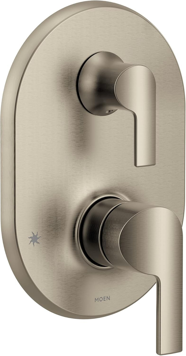 Moen UTS2611BN Doux Collection M-CORE 3-Series 2-Handle Shower Brushed Nickel