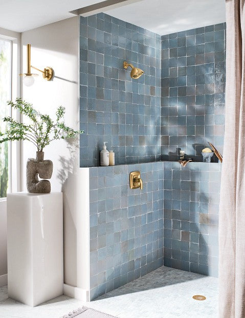 Moen T2692BG Voss Posi-Temp Pressure Balancing Shower Trim Kit - Brushed Gold