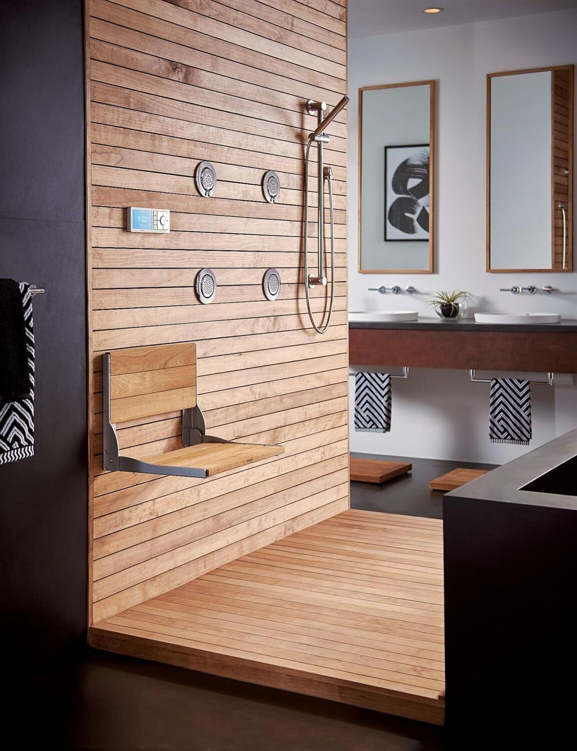 Moen 3887EP Handshower Handheld Shower 30" Slide Bar 69" Metal Hose Chrome