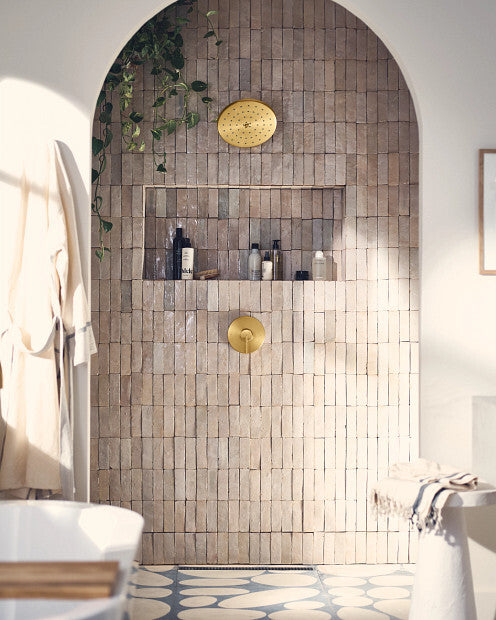 Moen UT3362EPBG Cia M-Core 3 1-Handle Shower Trim Kit Brushed Gold