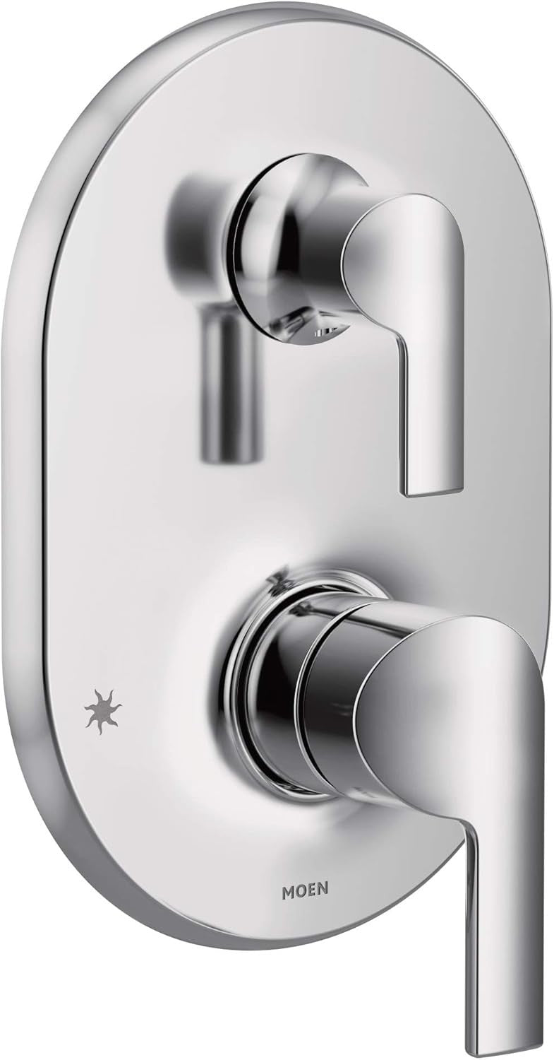 Moen UTS2611 Doux Collection M-CORE 3-Series 2-Handle Shower Trim Chrome