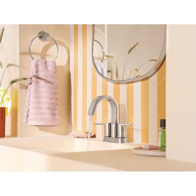Moen 84153SRN Avri 2-Handle Bathroom Faucet - Spot Resist Brushed Nickel