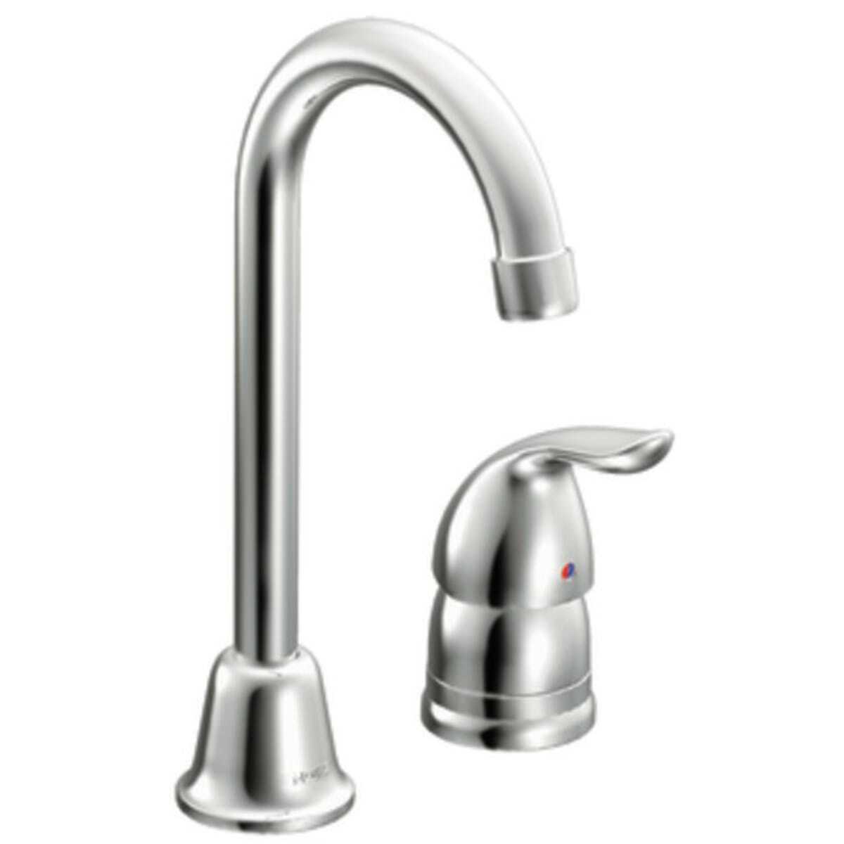 Moen 4904 Chateau Single Handle Bar Faucet in Chrome