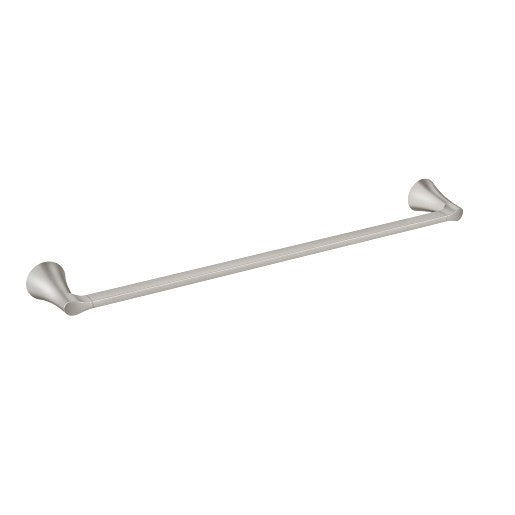 Moen Y0924BN Graeden 24-in Wall Mount Single Towel Bar - Brushed Nickel