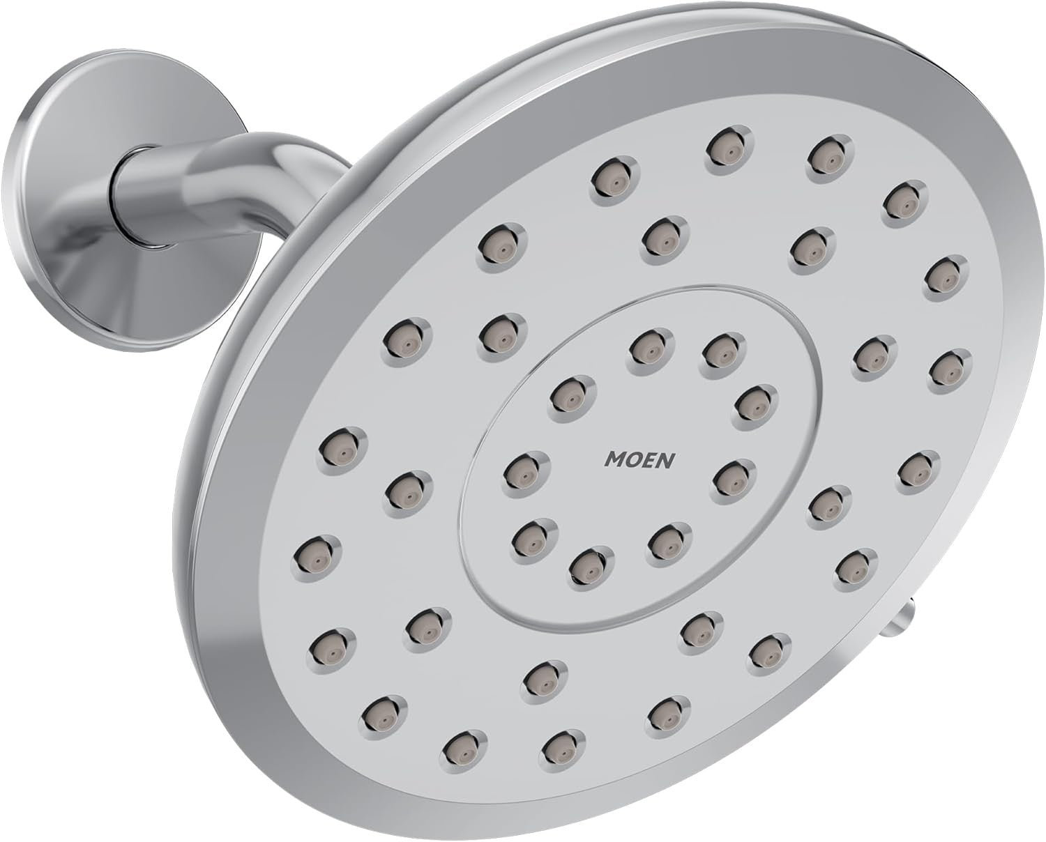 MOEN Verso 220R7 Infiniti Dial Round Rain Shower Head, 7-Inch Diameter Spray