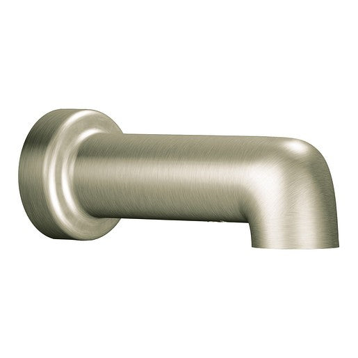 Moen 3892BN Gibson 6 1/2" Tub Spout 1/2" Slip Fit Non Diverter - Brushed Nickel